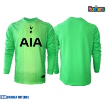 Camisa de Futebol Tottenham Hotspur Goleiro Equipamento Principal 2025-26 Manga Comprida